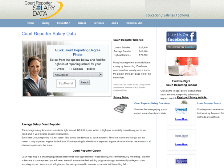 www.courtreportersalarydata.com
