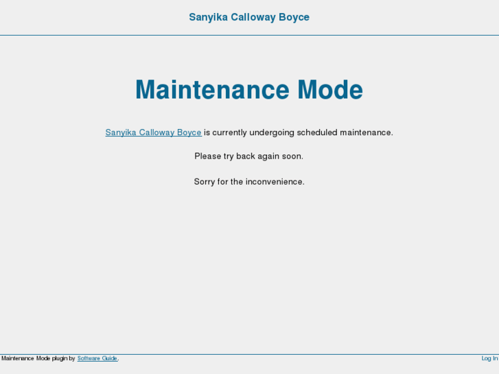 www.sanyikacallowayboyce.com