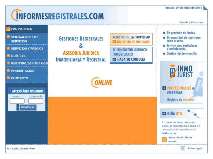 www.informesregistrales.com