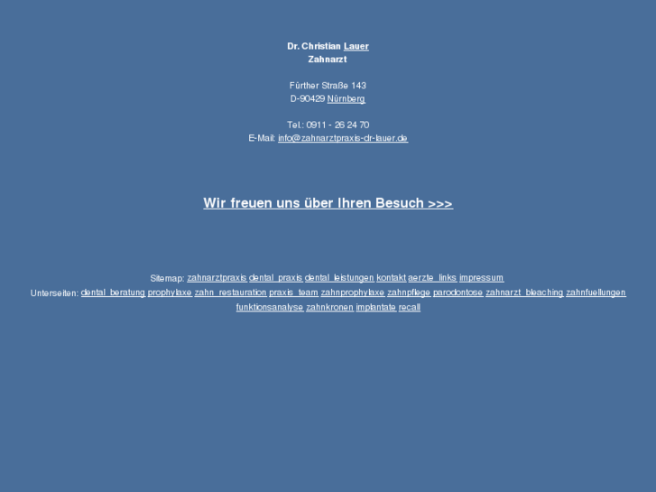 www.zahnarztpraxis-dr-lauer.de