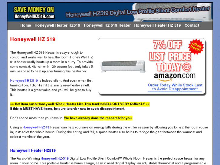 www.honeywellhz519.com