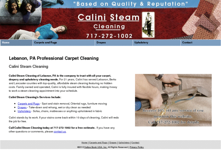 www.calinisteamcleaning.com