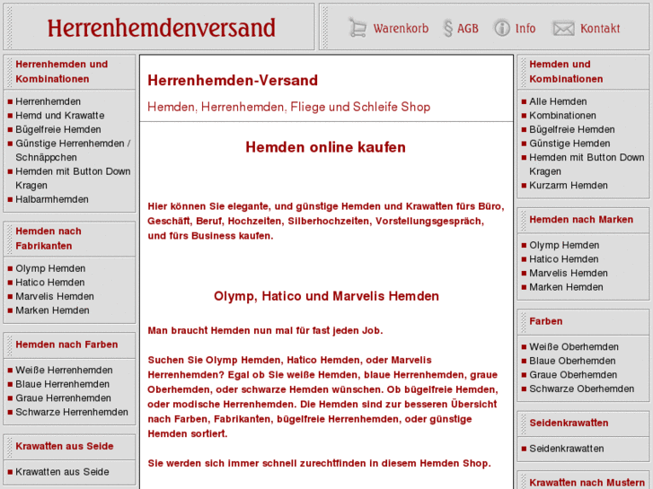 www.herrenhemdenversand.de