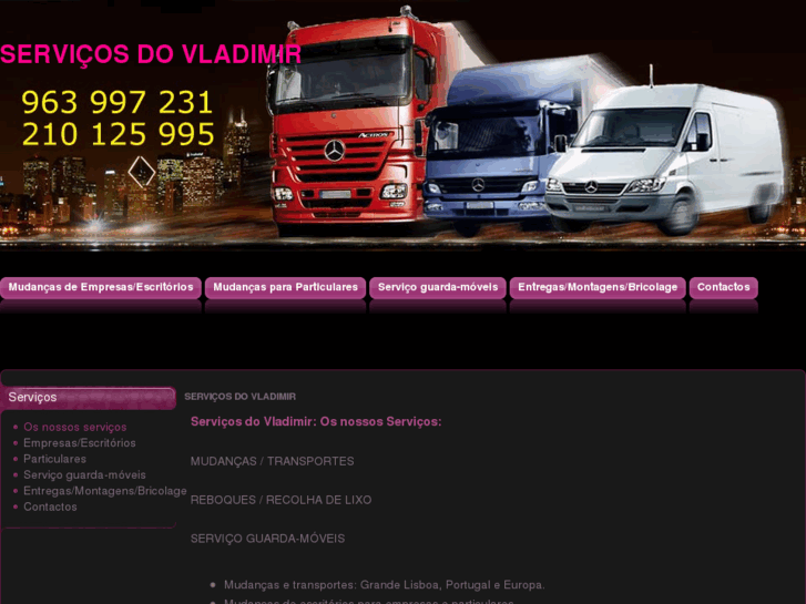 www.servicosdovladimir.com