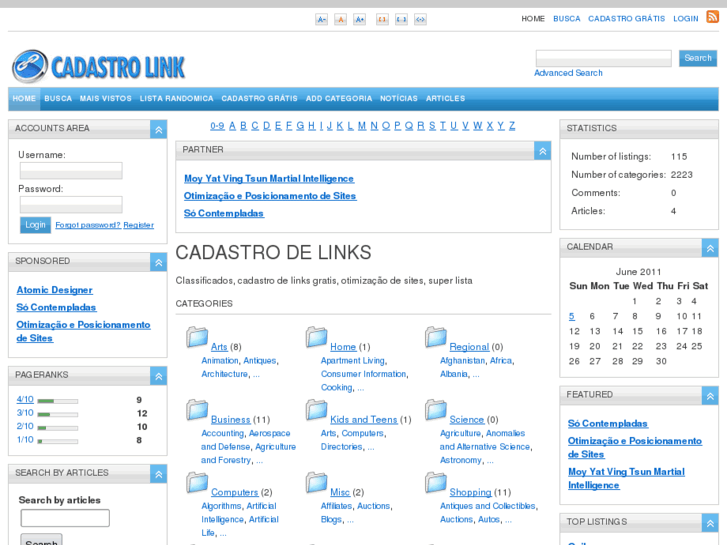 www.cadastrodelinks.com
