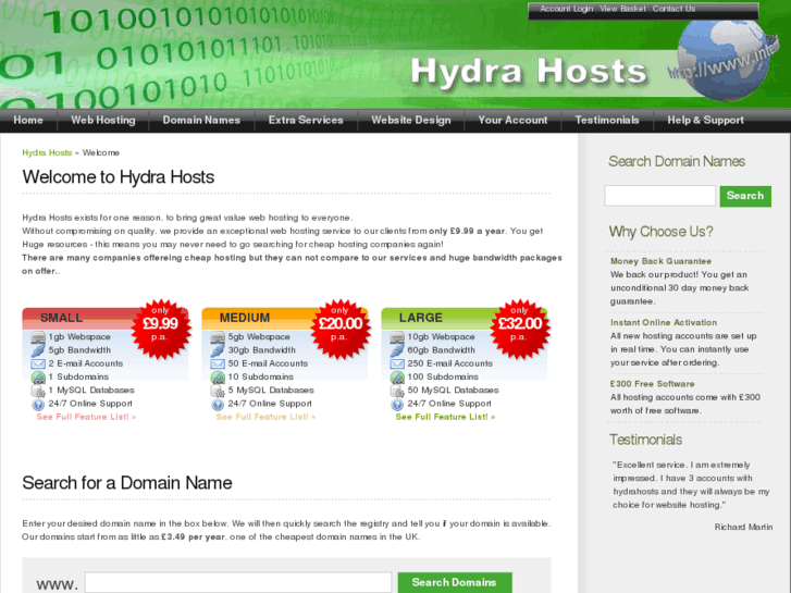 www.hydrahosts.com