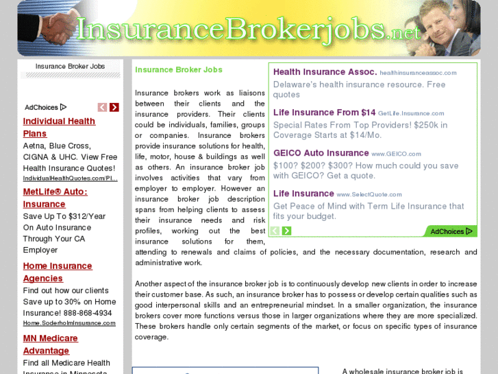 www.insurancebrokerjobs.net