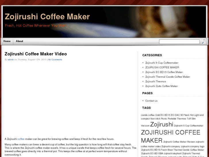 www.zojirushicoffeemaker.info