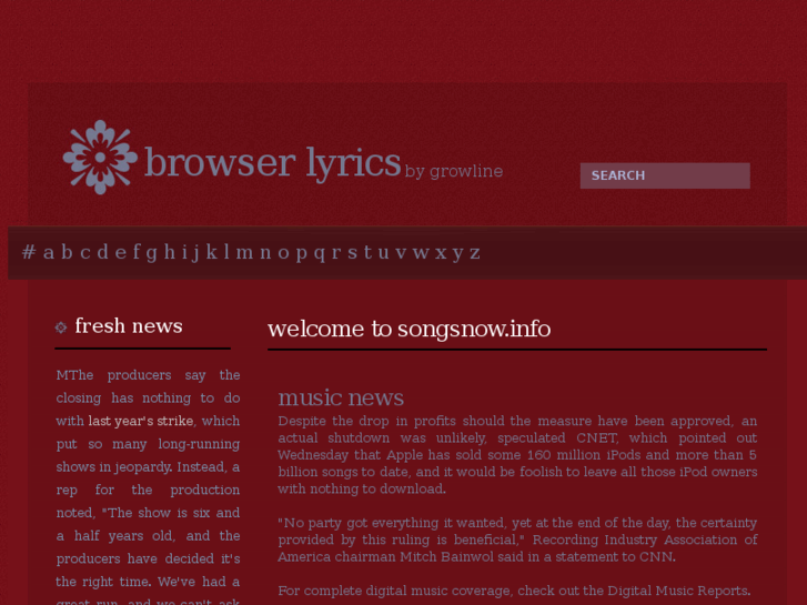 www.songsnow.info