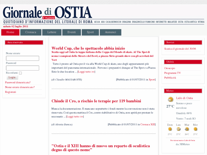 www.ilnuovogiornalediostia.com
