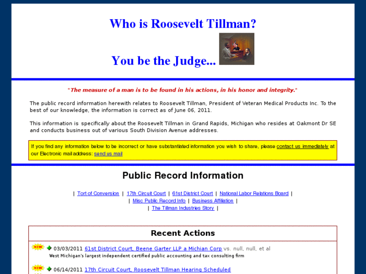 www.whoistillman.com