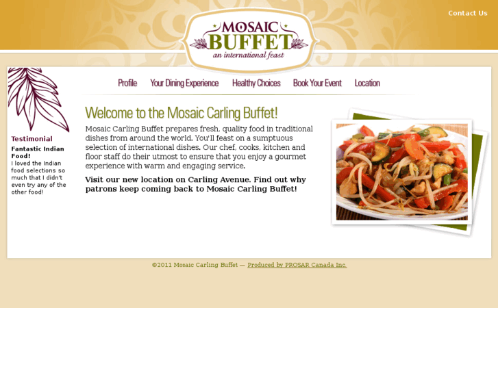 www.mosaiccarlingbuffet.com