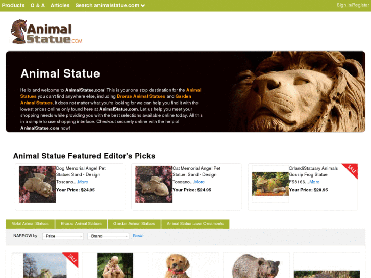 www.animalstatue.com