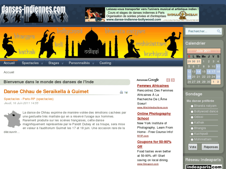 www.danses-indiennes.com