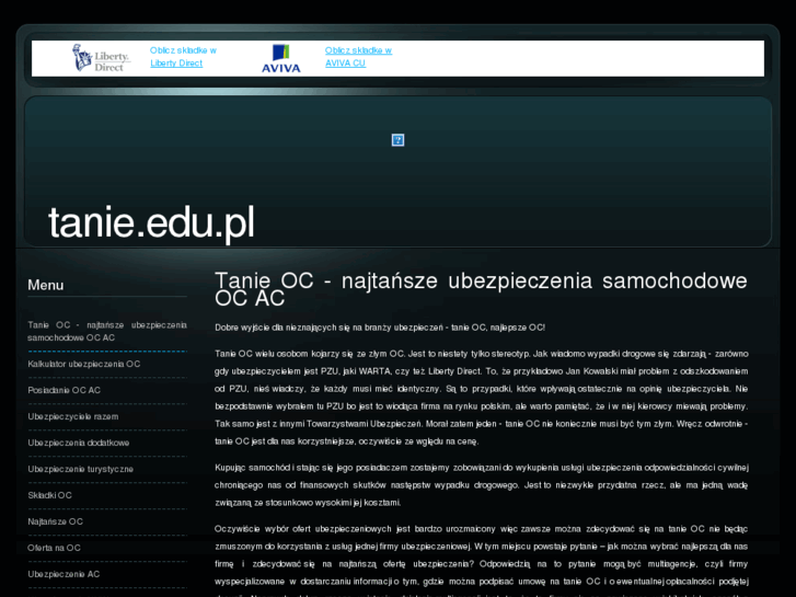 www.tanie.edu.pl