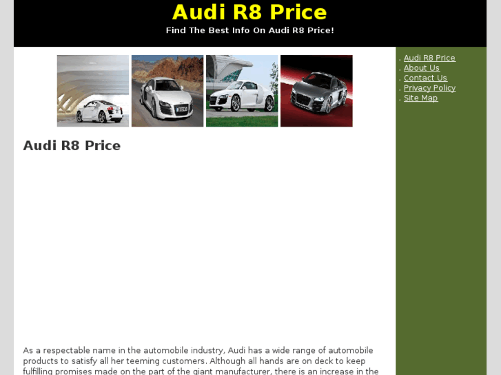 www.audir8price.com