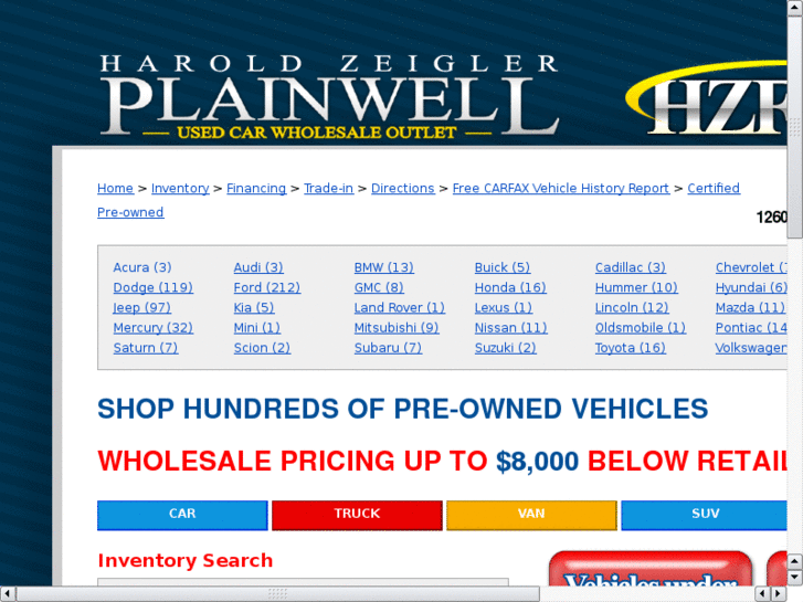 www.haroldzeiglercertifiedpreownedhonda.com