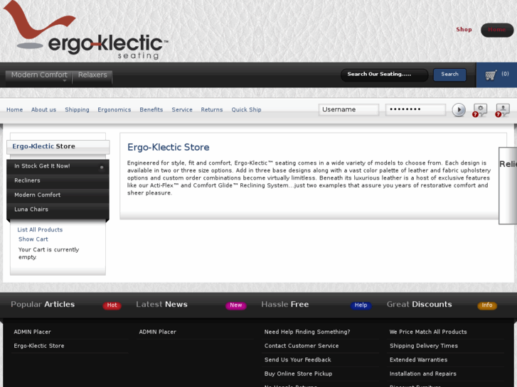 www.ergoklecticseating.com