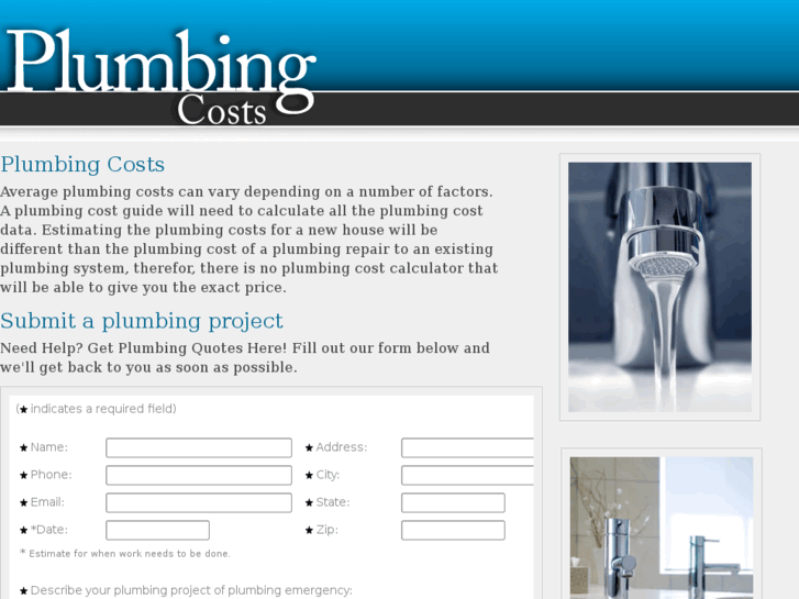 www.plumbingcosts.info