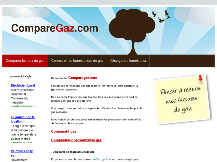 www.comparegaz.com