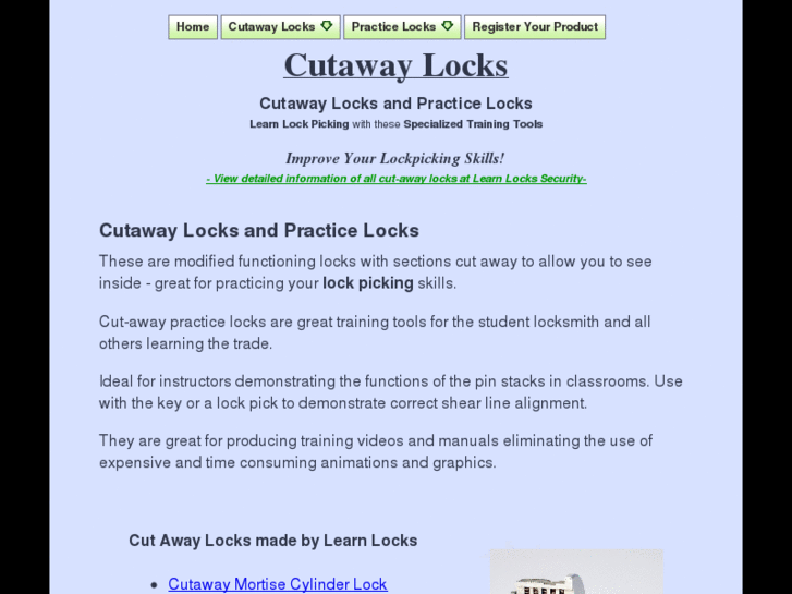 www.cutawaylocks.com