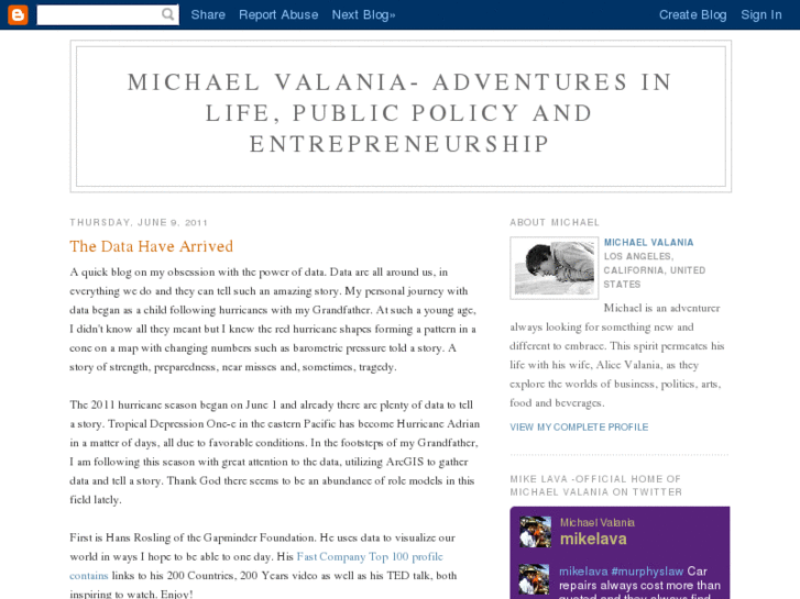 www.michaelvalania.com