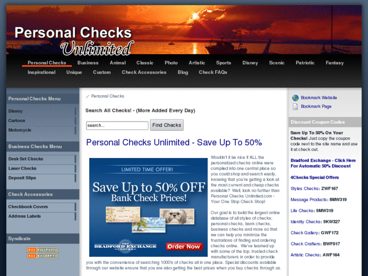 www.personalchecksunlimited.com