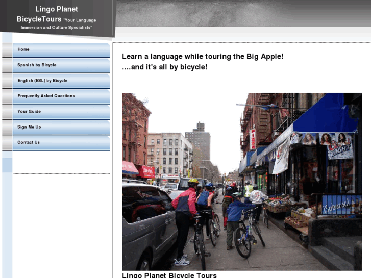 www.lingoplanetbicycletours.com