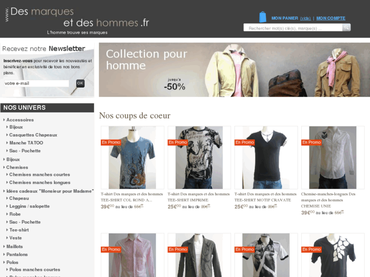 www.desmarquesetdeshommes.com