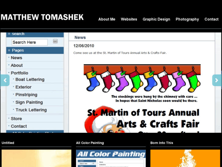 www.matthewtomashek.net
