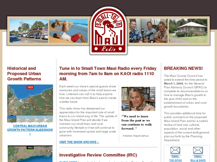 www.smalltownmaui.org