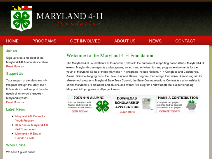 www.mymaryland4hfoundation.com
