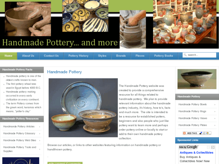 www.handmade-pottery.net