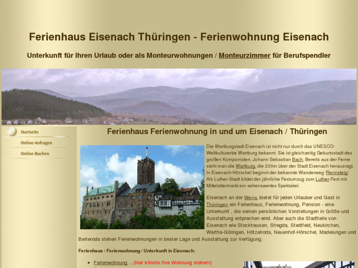 www.ferienwohnungen-eisenach.de