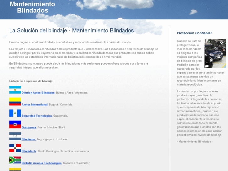 www.mantenimientoblindados.com