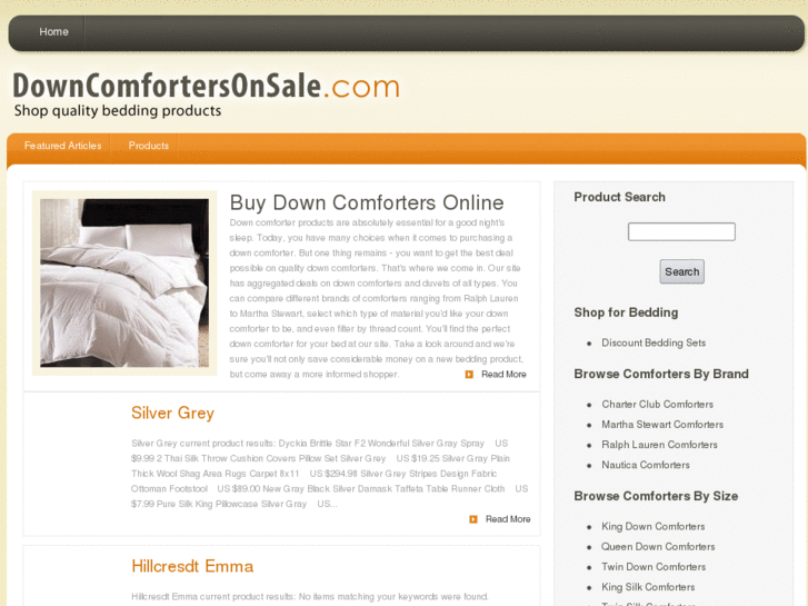 www.downcomfortersonsale.com