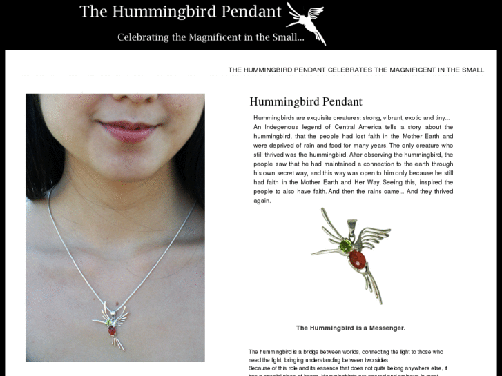 www.hummingbirdpendant.com