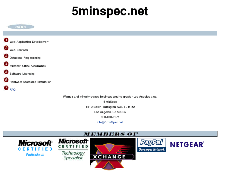 www.5minspec.net
