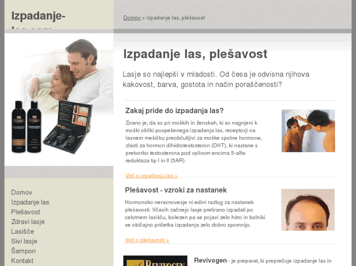 www.izpadanje-las.com