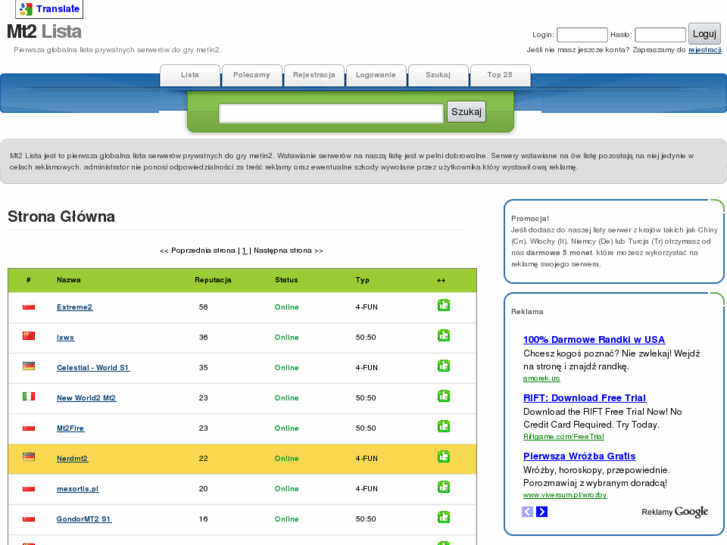 www.mt2list.org