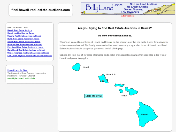 www.find-hawaii-real-estate-auctions.com