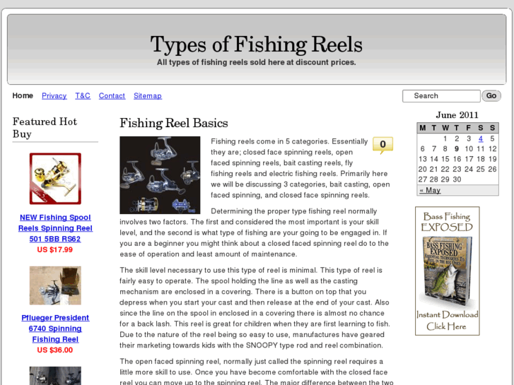 www.typesoffishingreels.info