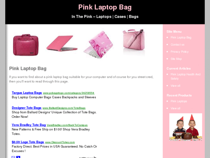 www.yourpinklaptopbag.com