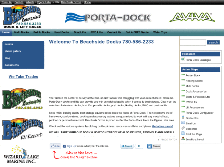 www.beachsidedocks.com