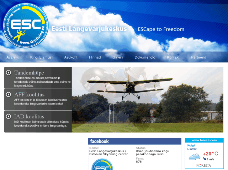 www.skydiving.ee