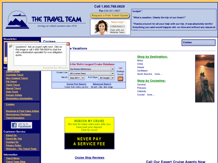 www.travelteamcruises.com