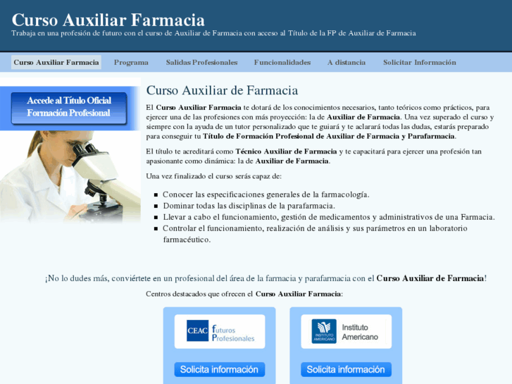 www.cursoauxiliarfarmacia.net
