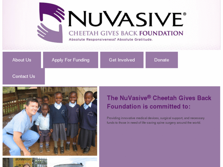 www.nuvacheetahgivesbackfoundation.com