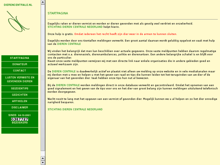 www.dierencentrale.nl