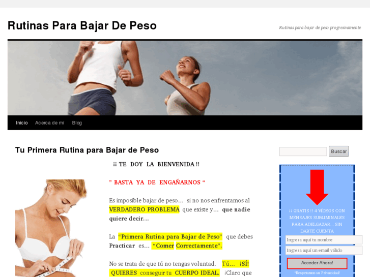 www.rutinasparabajardepeso.com